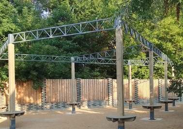 Терраса из металлоконструкций под ключ, проектирование, изготовление и монтаж от СтальСтрой
